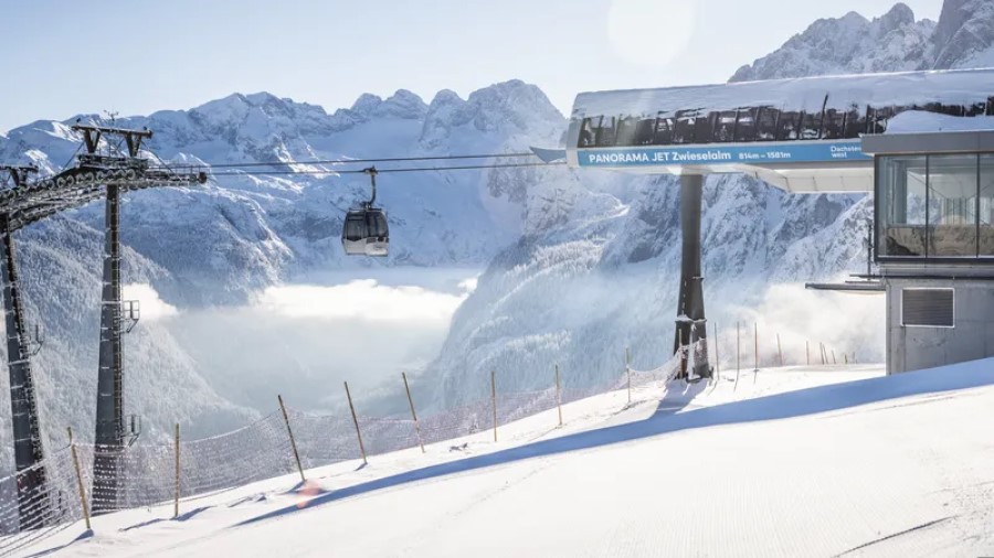 Wintersport in Dachstein West.